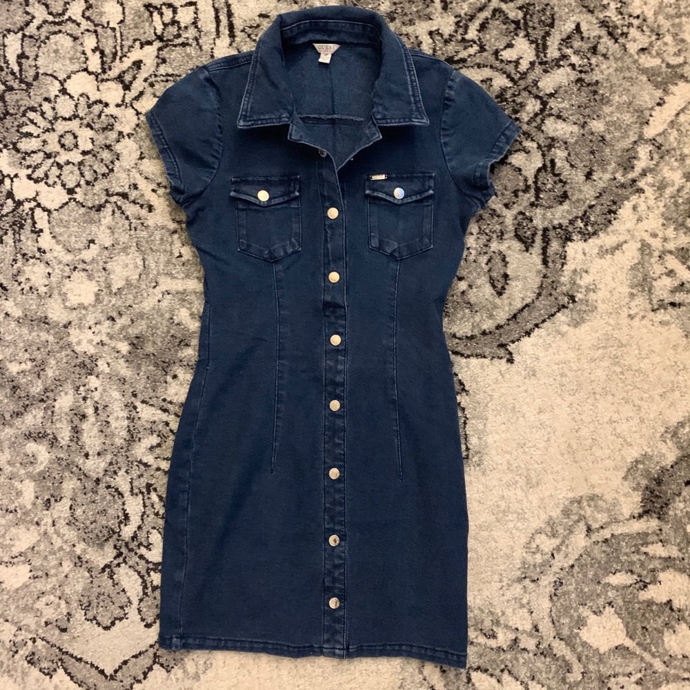 Guess denim mini dress